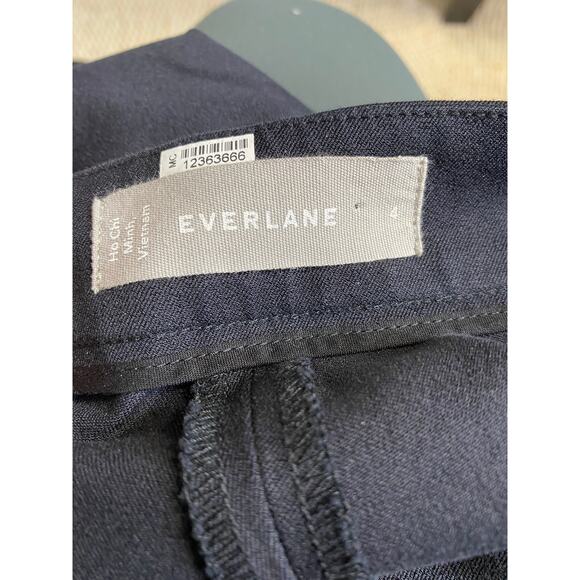 Everlane Work Ankle Slack Pant Regular in Black 4 - Picture 7 of 8